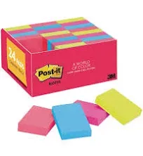 Post-It Notes Original Pads Colors