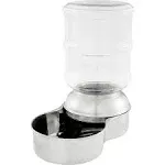 Petmate Stainless Steel Replendish Waterer - 1 Gal