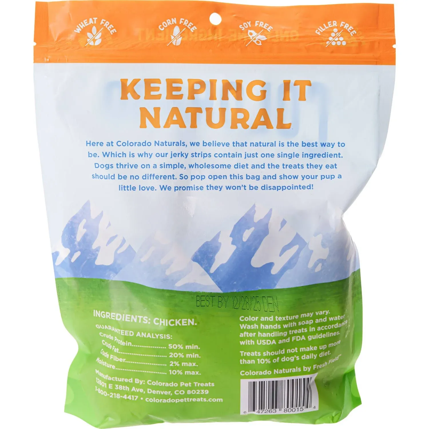 Colorado Naturals Chicken Jerky Dog Treats