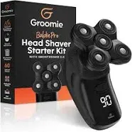 Groomie BaldiePro Electric Head Shaver Kit