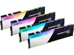 G.SKILL Trident Z Neo Series 128GB (4 x 32GB) DDR4 3200 (PC4 25600) Desktop Memory Model F4-3200C16Q-128GTZN