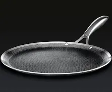 HexClad Hybrid Nonstick 13-Inch Griddle, Dishwasher and Oven Safe