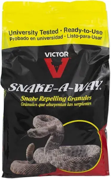 Victor Snake-A-Way Outdoor Snake Repelling Granules 4LB Snake Away