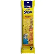 Vitakraft Crunch Sticks Variety Pack Parakeet Treats,3 count