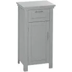 RiverRidge Home Somerset Single Door Floor Cabinet, Gray