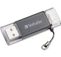 Verbatim Store 'n' Go Dual 64GB USB 3.0 Lightning Flash Drive