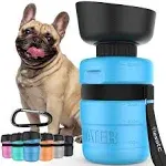 lesotc Pet Water Bottle for Dogs, Water Bottle Foldable, Travel Water Bottle, Water Dispenser, Lightweight & Convenient for Travel