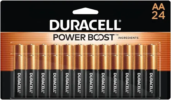 AA Duracell Coppertop Alkaline Batteries