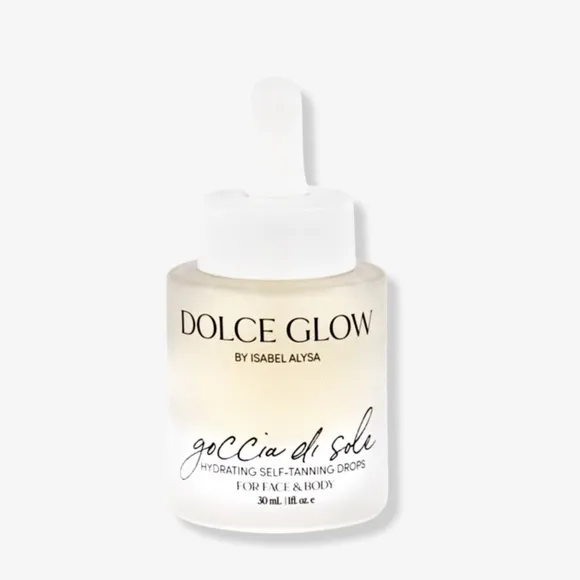 Dolce Glow Goccia di Sole Hydrating self Tanning Drops for Face and Body