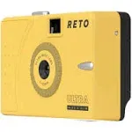 Reto Ultra-Wide & Slim 35mm Film Camera - Yellow