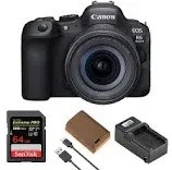 Canon EOS R6 Mark II Mirrorless Camera 24-105mm Lens