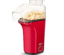 DASH Air Popcorn Popper DAPP150V2RD04 Hot  Maker with Measuring Cup\xa0NEW