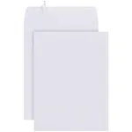 Office Depot Brand Catalog Envelopes, 9" x 12", Clean Seal, 30% Recycled, White, Box of 100