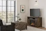 Ameriwood Home - Farmington Electric Fireplace TV Console - Rustic