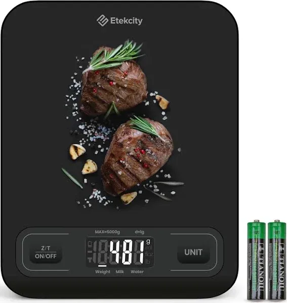 Etekcity Food Kitchen Scale, Digital Mechanical Weighing Scale,Grams and Ounces for Weight Loss, Baking, Cooking, Keto and Meal Prep,Packages, Liquids