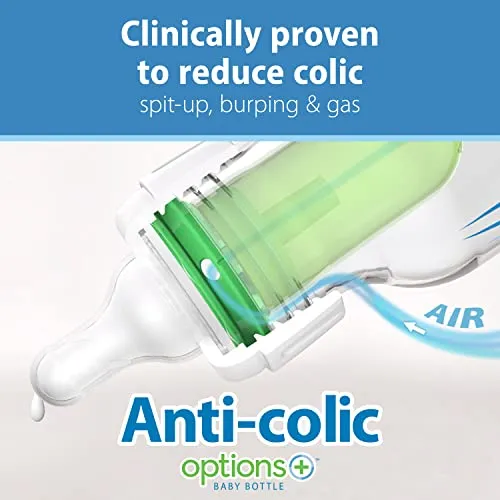 Dr. Brown's Anti-Colic Options+ Glass Baby Bottle Gift Set