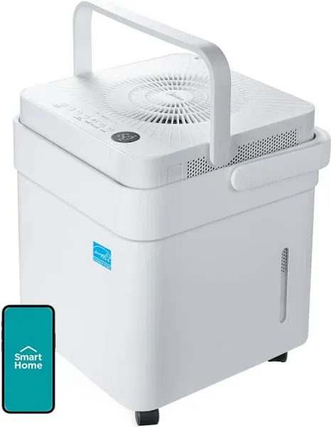 Midea 50 Pint Cube Smart Dehumidifier with Pump