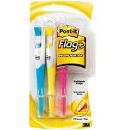 Post-it® Index Flag Highlighter Pen ~ Highlighter with Built-in Index Flag Dispe