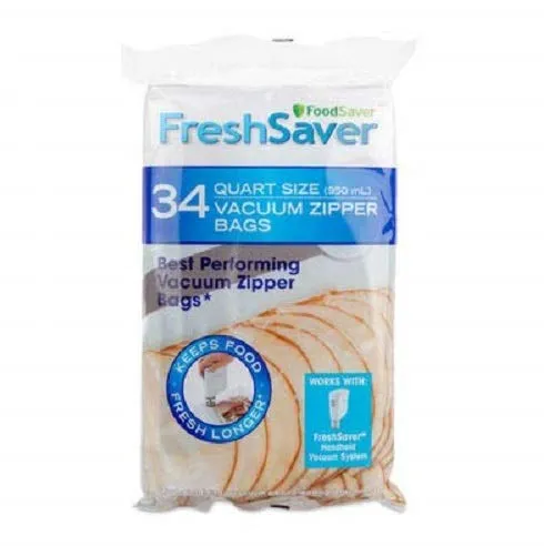 Foodsaver Zipper Bags Vacuum FSFRBZ0236-000R