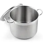 Cooks Standard Stockpots Stainless Steel,20Quart Professional Grade Stock Silver