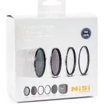 NiSi 82mm Swift VND Mist Kit 1-9 Stops (1-5 Stops VND, 4 Stop ND, Black Mist 1/4)