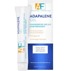 AcneFree Adapalene Gel 0.1% Once-Daily Topical Retinoid Acne Treatment