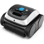 WYBOT C1 Cordless Robotic Pool Cleaner Black White