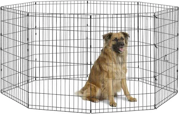 Exercise Pen/Pet Playpens - 8 Panels Each with 5 Height Options Ideal 