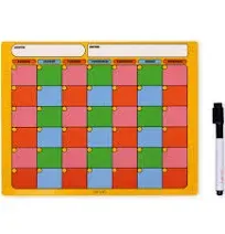 Magnetic Calendar - Colorblock