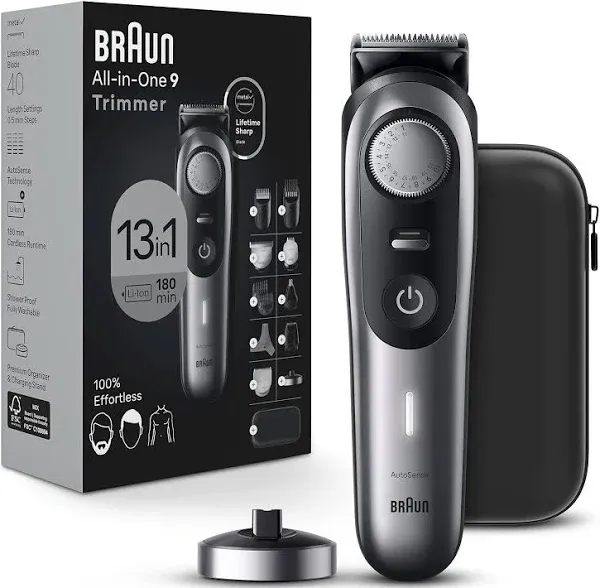 Braun All In One Trimmer 9 - 13 In 1 Style / Trimmer Kit