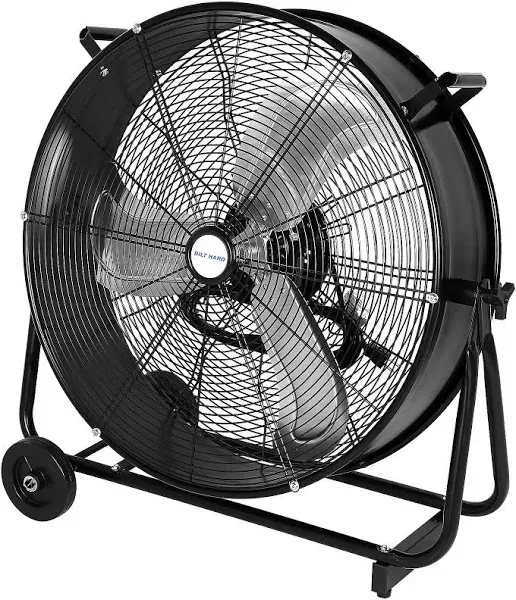 Bilt Hard 24" 8100 CFM High Velocity Industrial Drum Fan