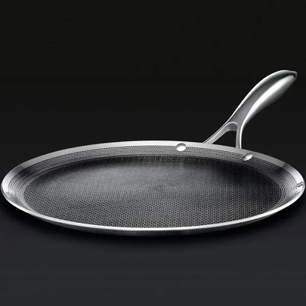 HexClad 12" Hybrid Nonstick Griddle Pan Oven