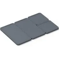 Prepd Cheat Sheets Lids Silicone Bakeware Lid for Prepd Modular Sheet Pan Dividers 4 Nonstick Oven Microwave Dishwasher