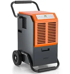 Portable Commercial Dehumidifier with Water Tank and Drainage Pipe