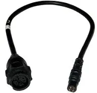 MotorGuide 4pin to Garmin 8pin Transducer Sonar Adapter Cable 010-11979-00