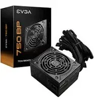 EVGA - 750 BP, 80+ Bronze 750W, 100-BP-0750-K1, Power Supply