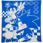 Sonic the Hedgehog Kids Super Soft Throw, 50&#034; x 60&#034;