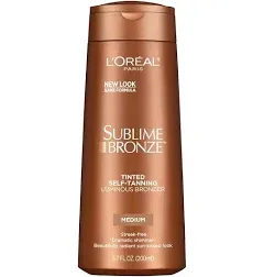 L’oreal Body Experience Sublime Bronze Luminous Bronzer 6.7 Fl Oz Instant action