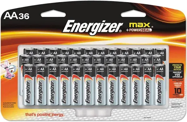 AA Energizer MAX Alkaline Batteries