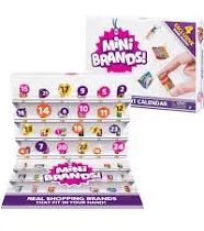 ZURU Mini Brands Advent Calendar 2023 - 24 Minis Included