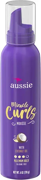 Aussie Miracle Curls Hair Mousse - 6oz