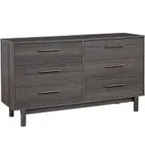 Ashley Brymont Gray Six Drawer Dresser