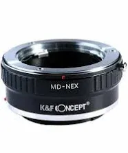 K&F Concept Lens Mount Adapter Compatible with Minolta MD MC Lens to NEX E-Mount Camera,fits a6500 a6600 a6300 a6000 a7