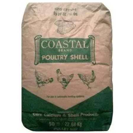 Homestead Harvest Coastal Oyster Shell Calcium Supplement for Chickens and Ducks