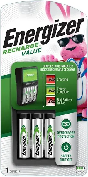 Energizer Recharge Value AA/AAA Charger