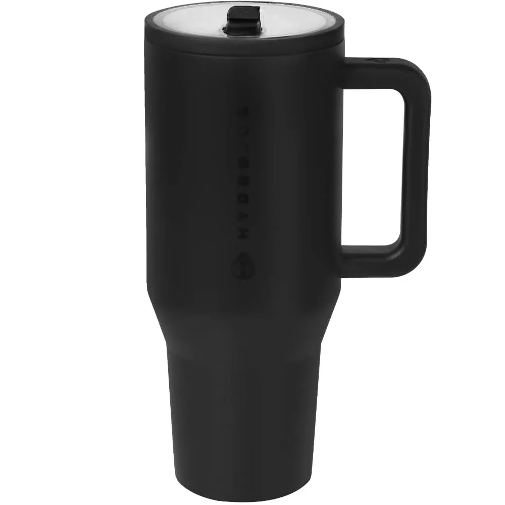 HydroJug, Traveler Tumbler, Black, 40 oz