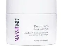 NassifMD Detox Pads 60 count Brand New Sealed