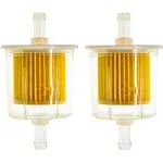 2 PK OEM Exmark 120-2235 Fuel Filter Quest Pioneer Turf Tracer Metro Hydro E S