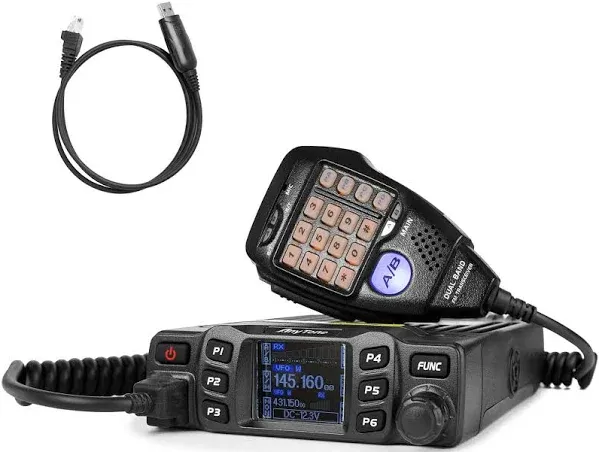 Anytone AT-778UV Dual Band Mobile Radio Transceiver Vhf/uhf Car Radio