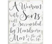 Handsome Sons Home Family Inspirational Word Textured Design Wall Plaque Art Collection By Daphne Po In Multi-color